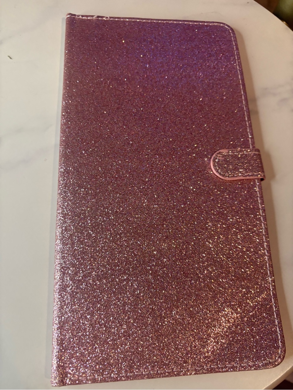 Sparkle Pink Document Holder for Registration and insurance etc
